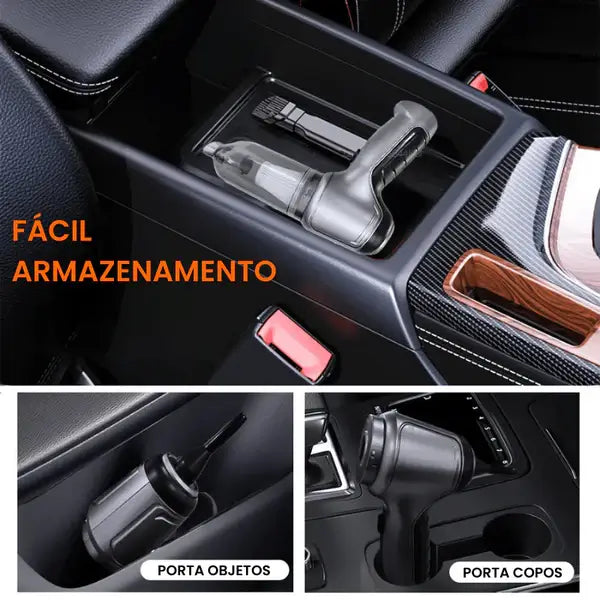 Aspirador de Pó Portátil 4 em 1 Master Cleaner