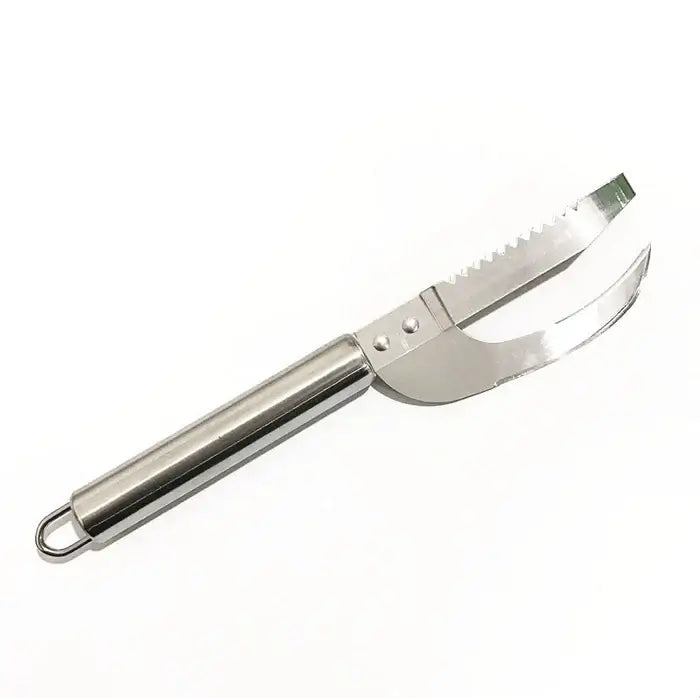 KnifeFish - Faca Inoxidável 3 em 1 para Limpeza de Peixe