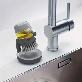 Escova Mágica Com Dispenser CLEANMAX - Facilite sua Vida na Cozinha