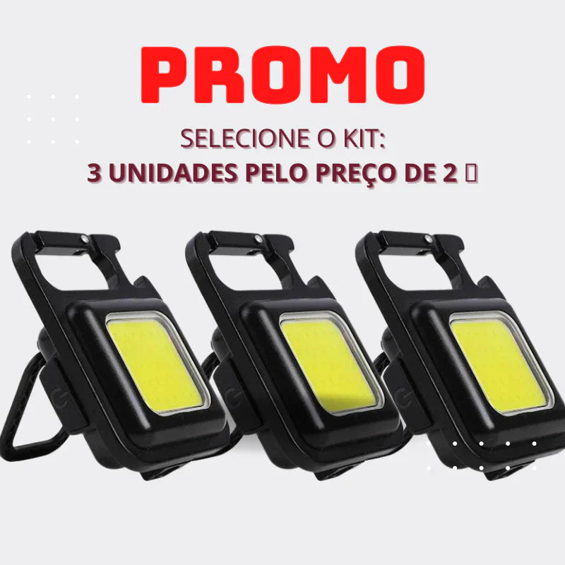 Lanterna Recarregável USB com Tecnologia Europeia
